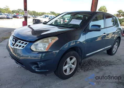 2013 Nissan Rogue S from USA, damaged, VIN JN8AS5MV1DW142351